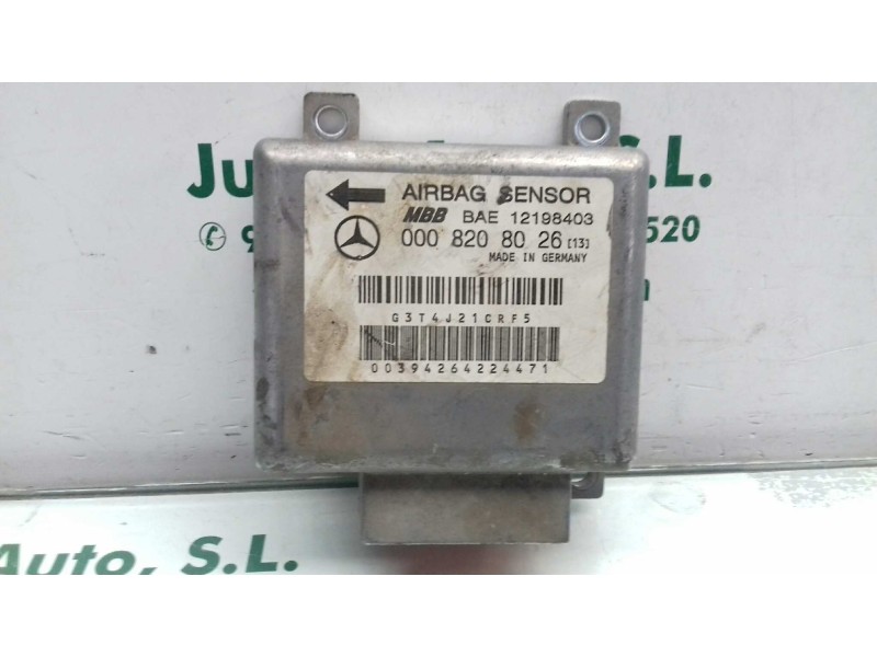 Recambio de centralita airbag para mercedes-benz clase c (w202) berlina 180 (202.018) referencia OEM IAM 0008208026 12198403 