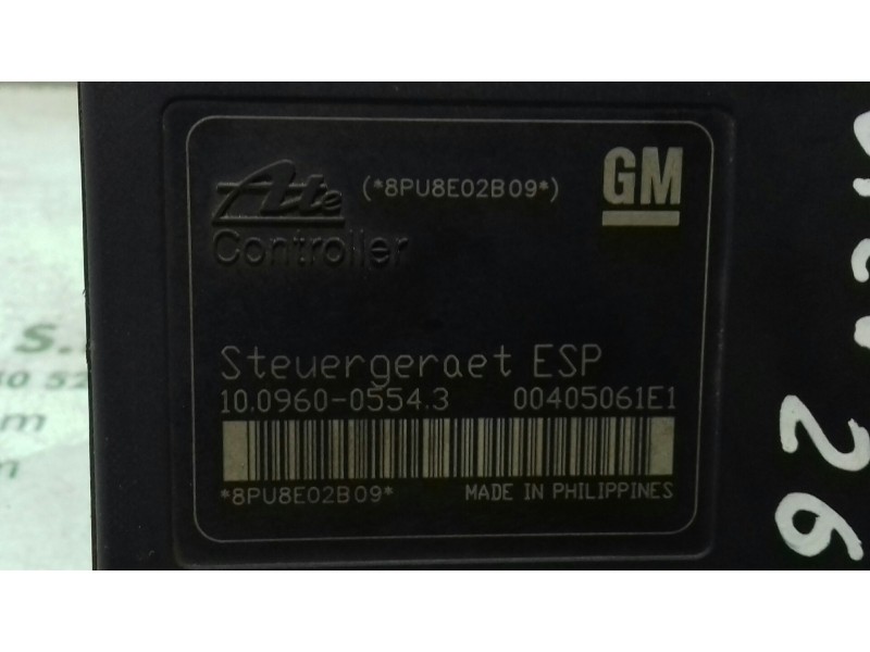 Recambio de abs para opel astra h ber. cosmo referencia OEM IAM 10020602904 13246535 ATE