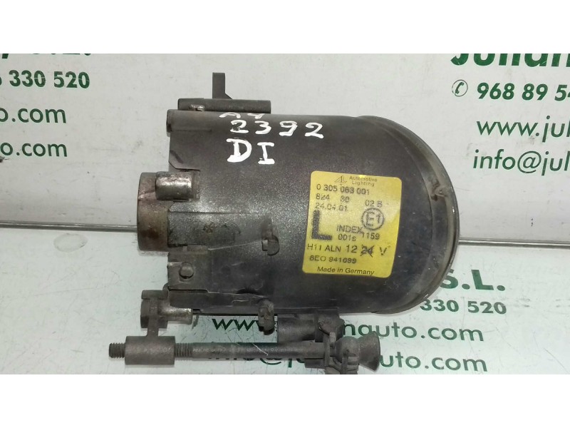 Recambio de faro antiniebla izquierdo para audi a4 berlina (8e) 1.9 tdi (96kw) referencia OEM IAM 8E0941699 0305063001 