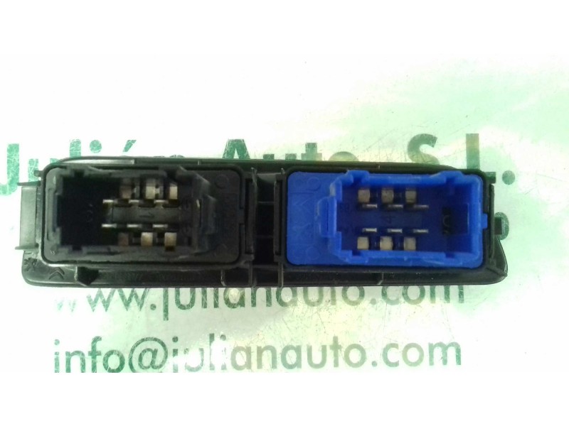 Recambio de mando elevalunas delantero derecho para citroen c-elysée exclusive referencia OEM IAM 9674559077 3 + 3 PINES 