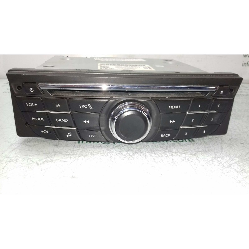 Recambio de sistema audio / radio cd para citroen c-elysée exclusive referencia OEM IAM 98075810ZD A2C87511101 CONTINENTAL