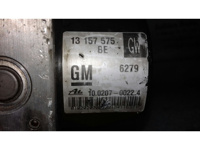 Recambio de abs para opel astra h berlina cosmo referencia OEM IAM 10020700224 13157575 ATE