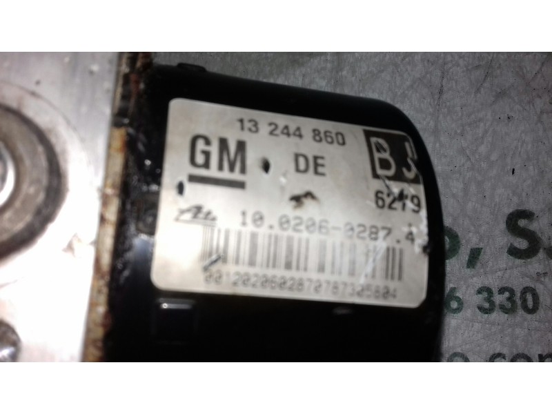 Recambio de abs para opel zafira b cosmo referencia OEM IAM 10020602874 13244860 ATE