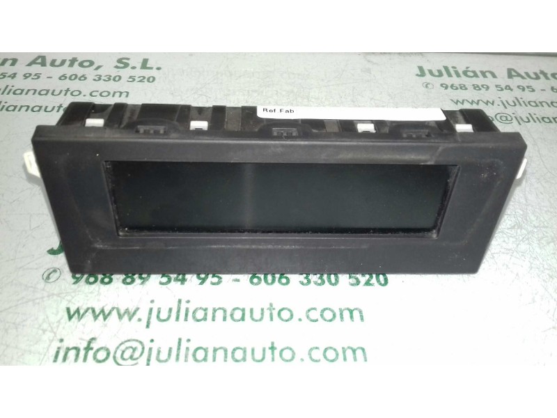 Recambio de pantalla multifuncion para citroen c-elysée exclusive referencia OEM IAM   JOHNSON CONTROLS