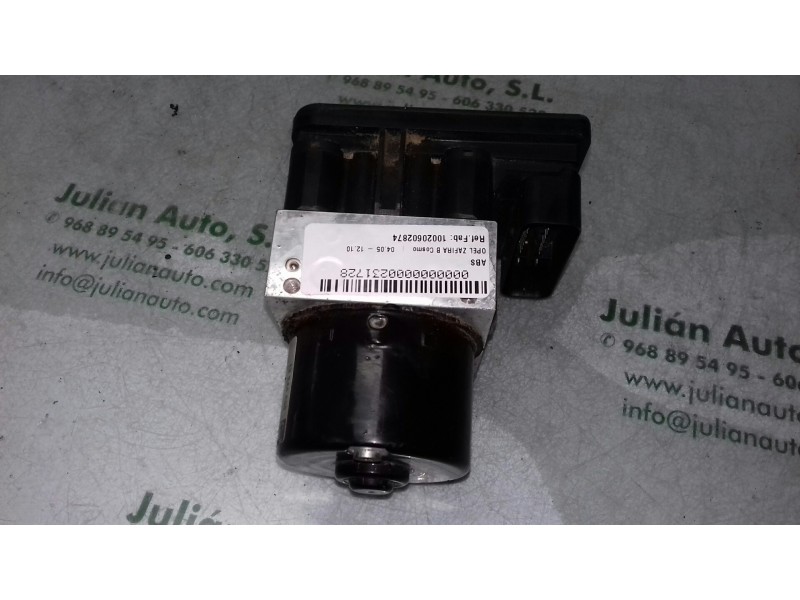 Recambio de abs para opel zafira b cosmo referencia OEM IAM 10020602874 13244860 ATE