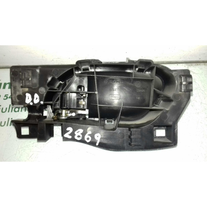 Recambio de maneta interior delantera derecha para citroen c-elysée exclusive referencia OEM IAM 9660525380 9685950277 980009968