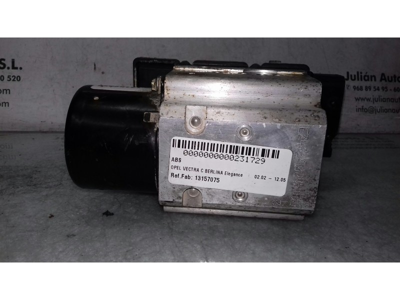 Recambio de abs para opel vectra c berlina elegance referencia OEM IAM 13157075 13663919 TRW