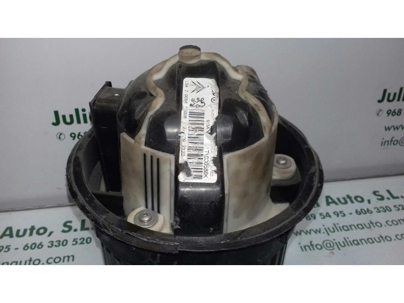 Recambio de ventilador calefaccion para peugeot 308 referencia OEM IAM T1000588K  VALEO