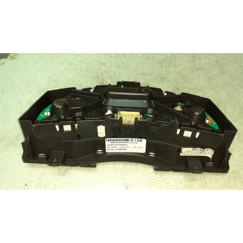 Recambio de cuadro instrumentos para opel meriva 1.7 16v cdti cat referencia OEM IAM 13163907DB 110080161015 GM / VDO