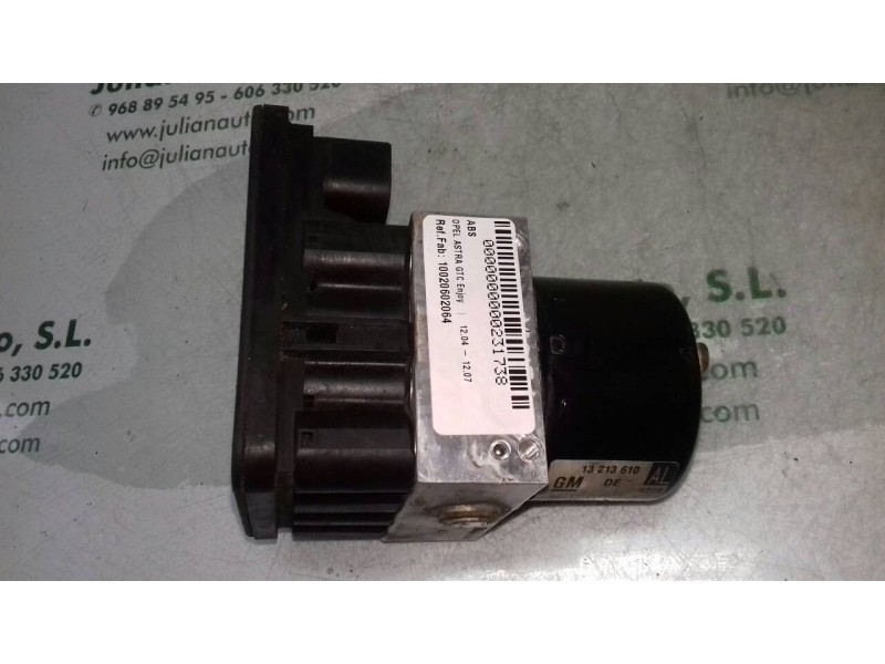 Recambio de abs para opel astra gtc enjoy referencia OEM IAM 10020602064 13213610 ATE
