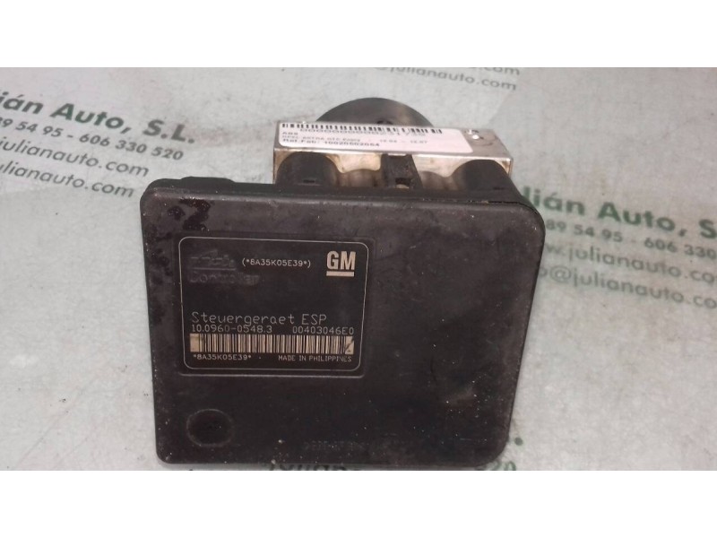 Recambio de abs para opel astra gtc enjoy referencia OEM IAM 10020602064 13213610 ATE