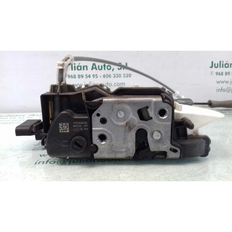 Recambio de cerradura puerta delantera izquierda para citroen c5 berlina millenium referencia OEM IAM A05008 6 PINES ELECTRICA