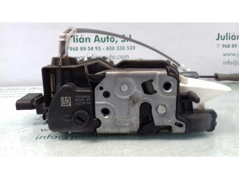 Recambio de cerradura puerta delantera izquierda para citroen c5 berlina millenium referencia OEM IAM A05008 6 PINES ELECTRICA