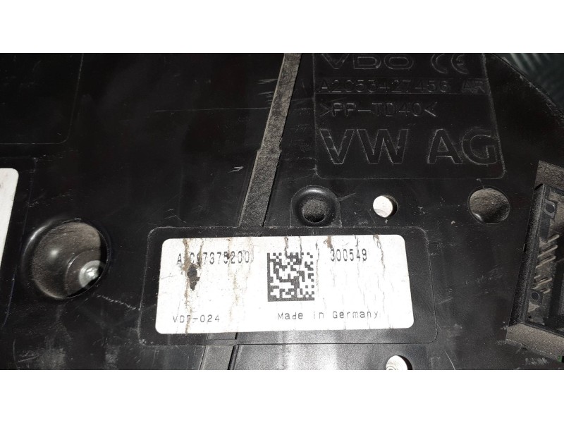 Recambio de cuadro instrumentos para skoda octavia lim. (5e3) ambition referencia OEM IAM 5E0920741 A2C87375200 VDO