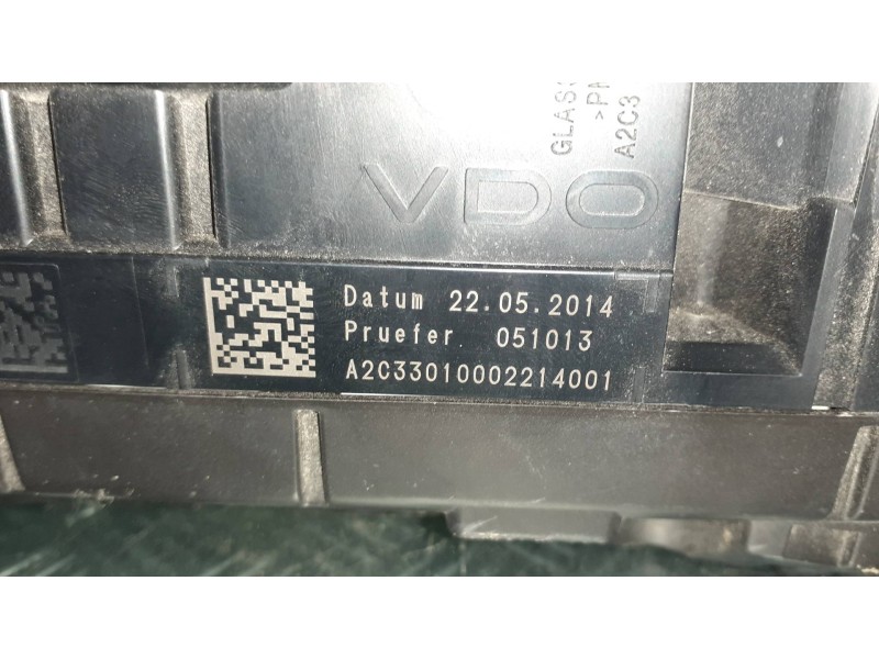 Recambio de cuadro instrumentos para skoda octavia lim. (5e3) ambition referencia OEM IAM 5E0920741 A2C87375200 VDO