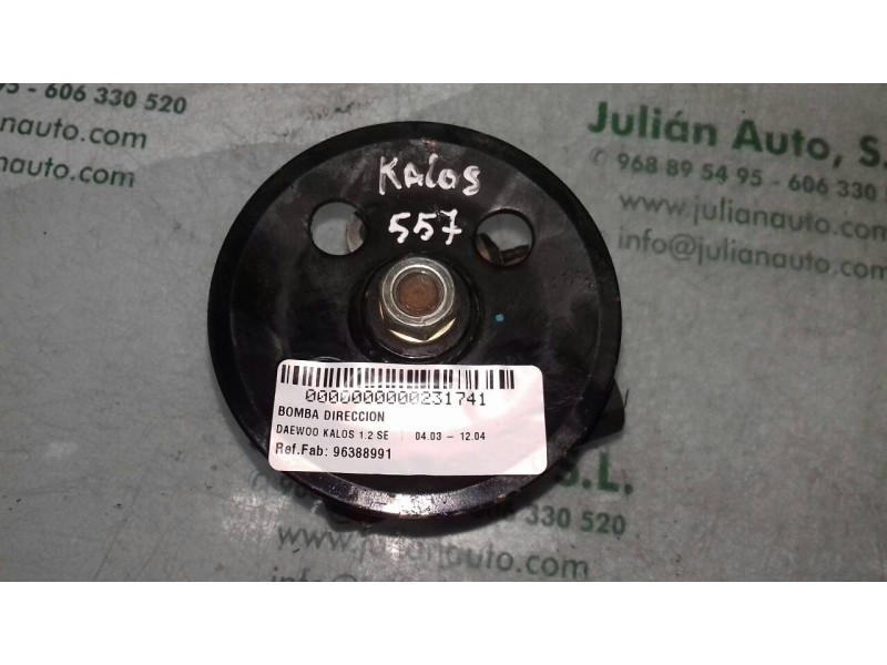 Recambio de bomba direccion para daewoo kalos 1.2 se referencia OEM IAM 96388991 3C22 