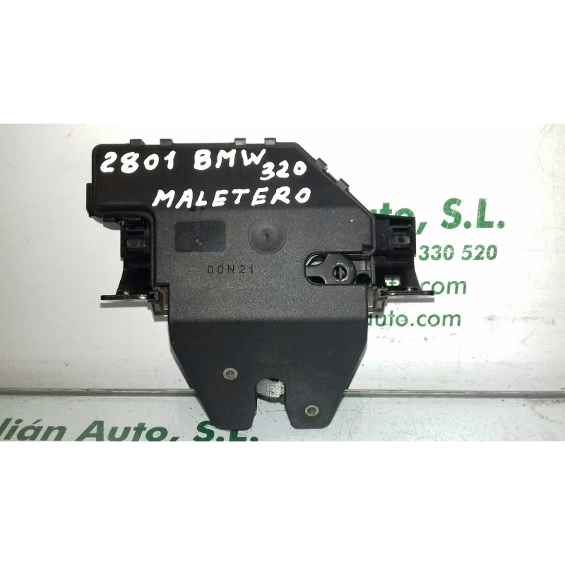 Recambio de cerradura maletero / porton para bmw serie 3 berlina (e46) 320d referencia OEM IAM 8196401  4 PINES