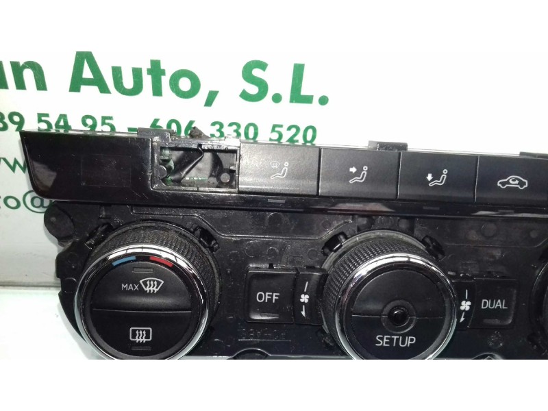 Recambio de mando climatizador para skoda octavia lim. (5e3) ambition referencia OEM IAM 5E0907044K 5HB01128240 BHTC