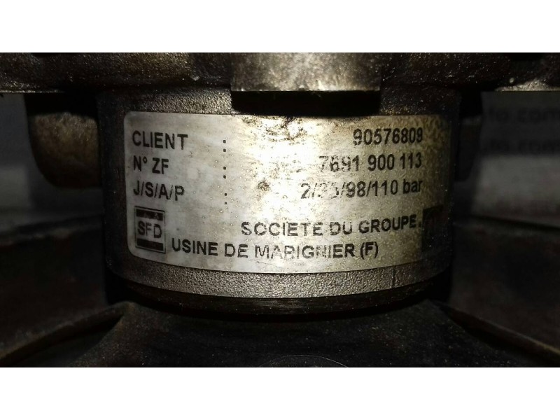 Recambio de bomba direccion para opel vectra b berlina básico referencia OEM IAM 90576809 7691900113 ZF