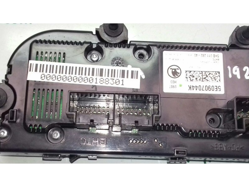 Recambio de mando climatizador para skoda octavia lim. (5e3) ambition referencia OEM IAM 5E0907044K 5HB01128240 BHTC