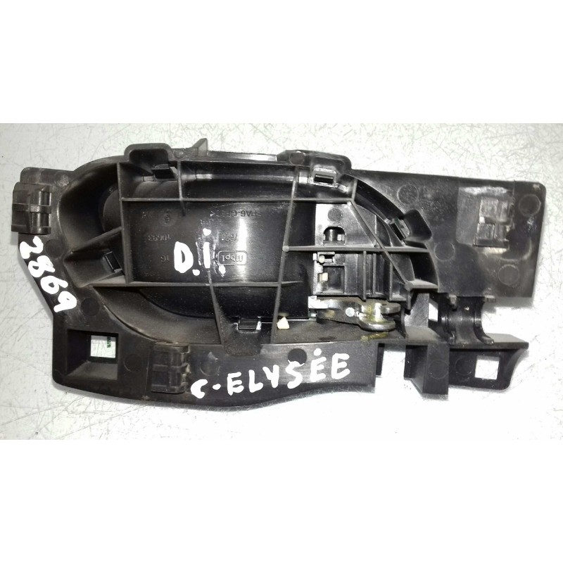 Recambio de maneta interior delantera izquierda para citroen c-elysée exclusive referencia OEM IAM 9660525480 9685950377 9800099