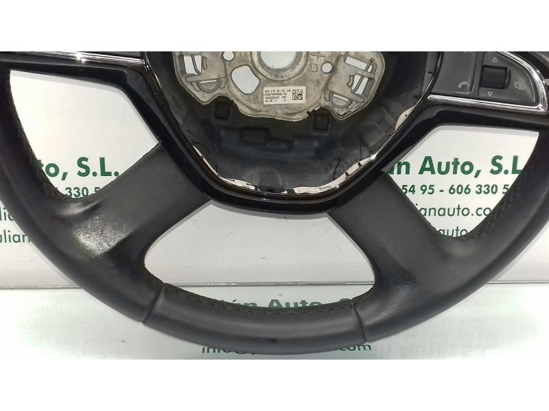 Recambio de volante para skoda octavia lim. (5e3) ambition referencia OEM IAM 5E0419091AC 5E0419685A PIEL