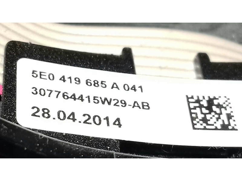 Recambio de volante para skoda octavia lim. (5e3) ambition referencia OEM IAM 5E0419091AC 5E0419685A PIEL