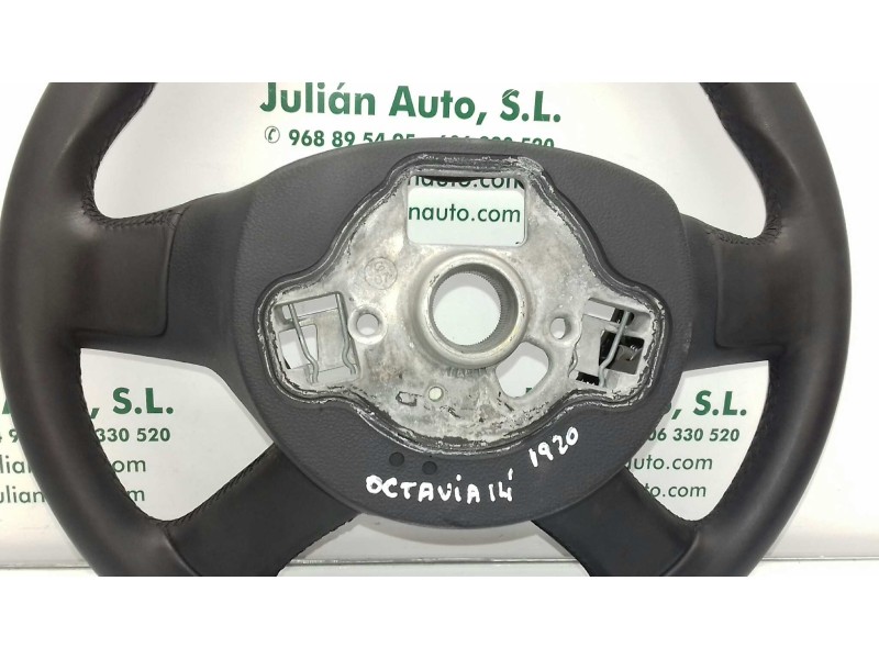 Recambio de volante para skoda octavia lim. (5e3) ambition referencia OEM IAM 5E0419091AC 5E0419685A PIEL