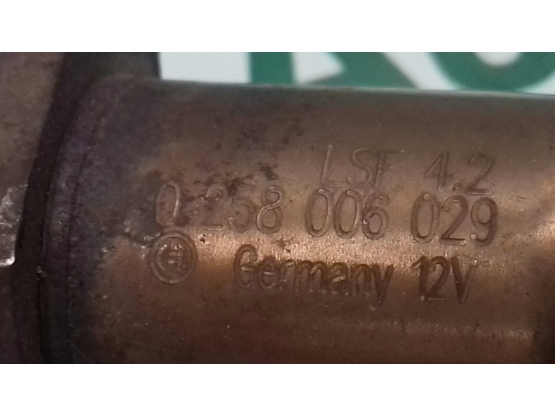 Recambio de sonda lambda para peugeot 307 cc (s1) 2.0 referencia OEM IAM 0258006029 AZUL BOSCH