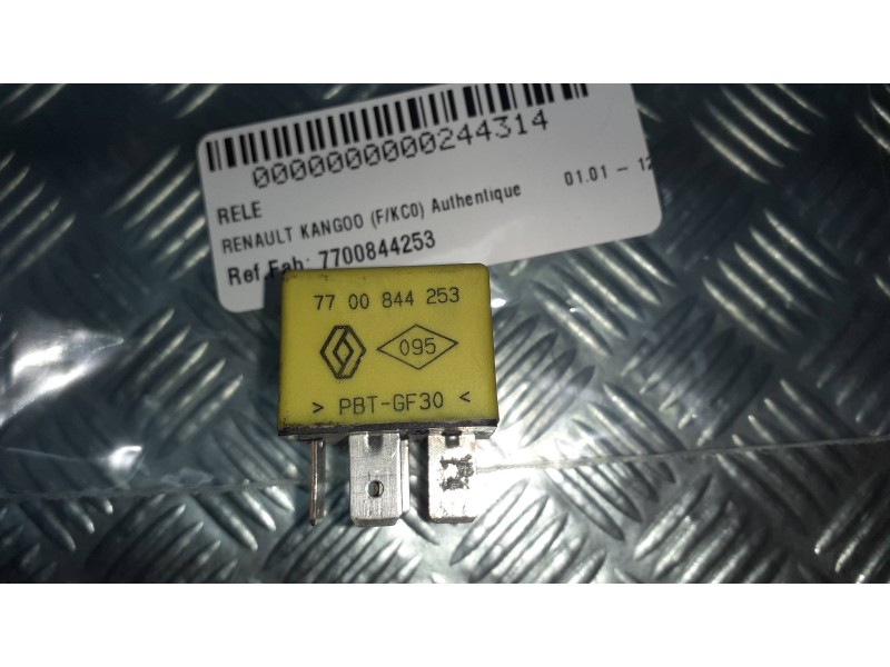 Recambio de rele para renault kangoo (f/kc0) authentique referencia OEM IAM 7700844253 095 G.CARTIER