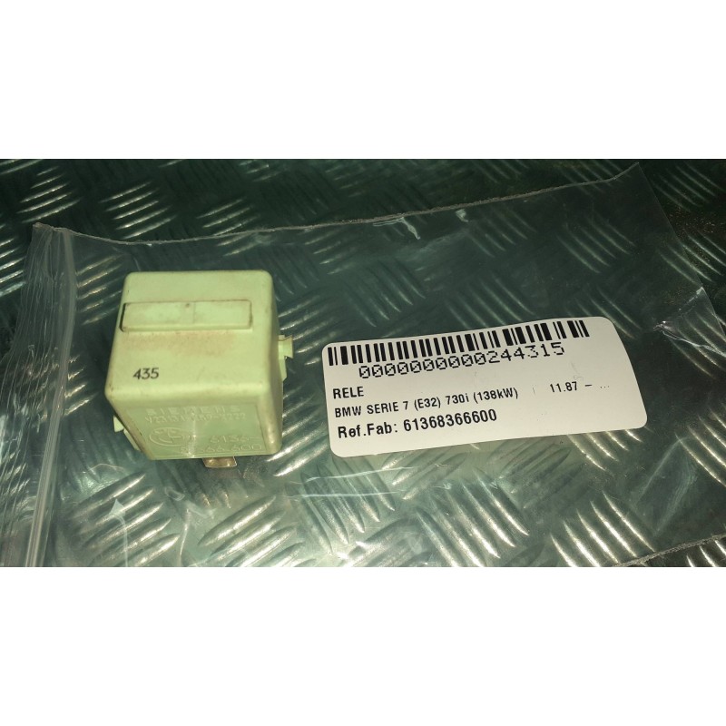 Recambio de rele para bmw serie 7 (e32) 730i (138kw) referencia OEM IAM 61368366600 V23134 SIEMENS