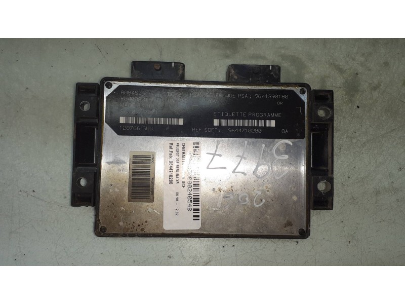 Recambio de centralita motor uce para peugeot 206 berlina xr referencia OEM IAM 9644710280  80845J
