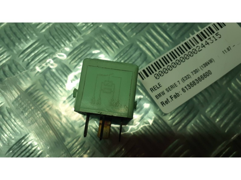 Recambio de rele para bmw serie 7 (e32) 730i (138kw) referencia OEM IAM 61368366600 V23134 SIEMENS
