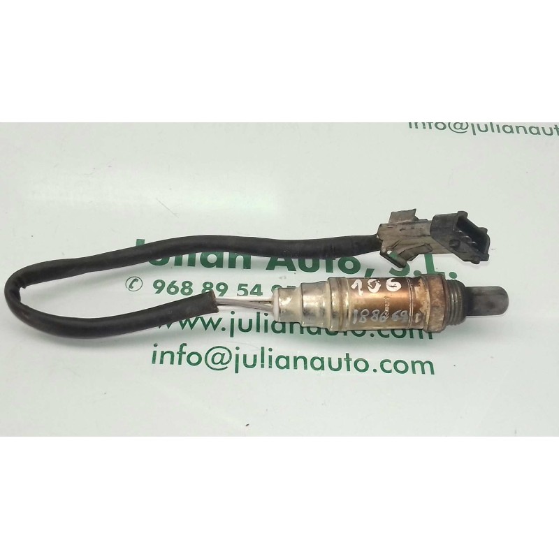 Recambio de sonda lambda para peugeot 106 (s2) long beach referencia OEM IAM 0258003716 769152 NEGRO