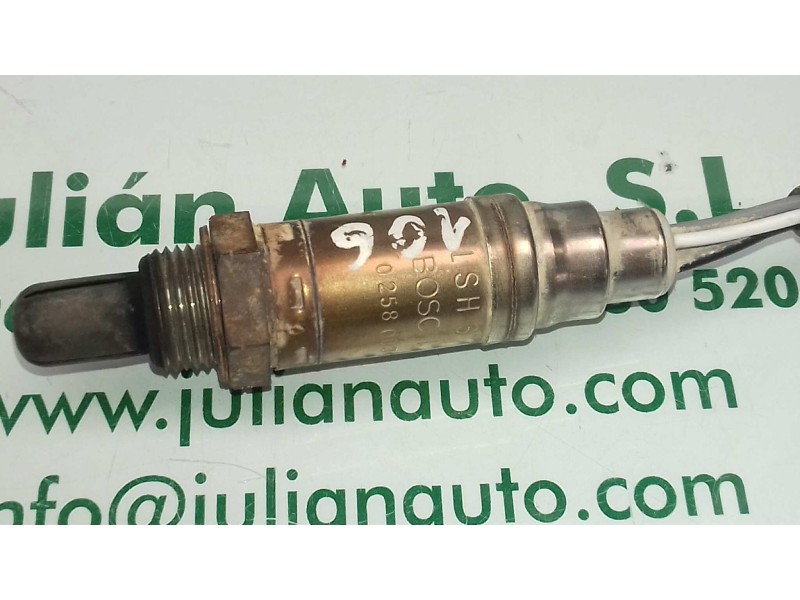 Recambio de sonda lambda para peugeot 106 (s2) long beach referencia OEM IAM 0258003716 769152 NEGRO