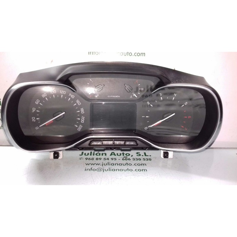 Recambio de cuadro instrumentos para citroen c3 pure tech referencia OEM IAM 981336168000 SN10437810 