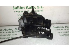 Recambio de cerradura puerta trasera derecha para renault megane iii berlina 5 p dynamique referencia OEM IAM 825020002R 6 PINES 2