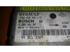 Recambio de centralita airbag para renault clio ii fase i (b/cbo) 1.2 alize referencia OEM IAM 0285001157 7700428310C BOSCH