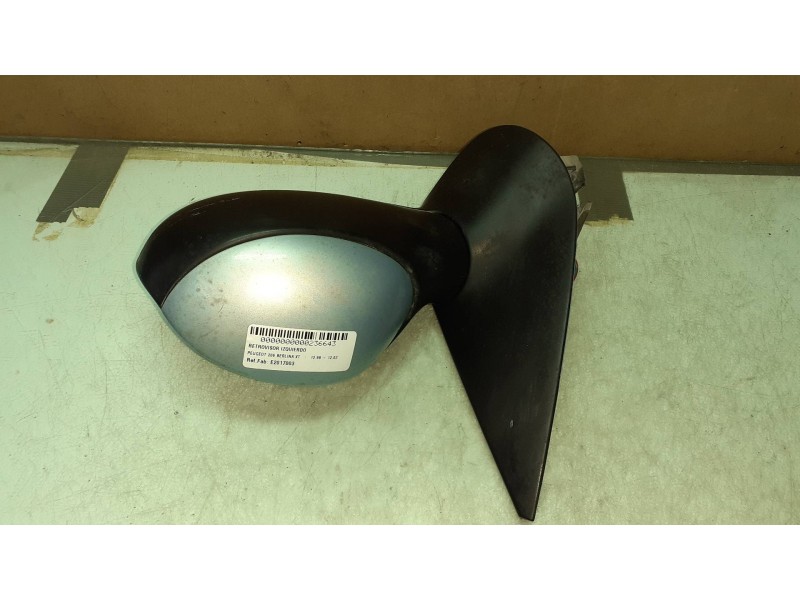 Recambio de retrovisor izquierdo para peugeot 206 berlina xt referencia OEM IAM E2017003 MAGNETI MARELLI ELECTRICO