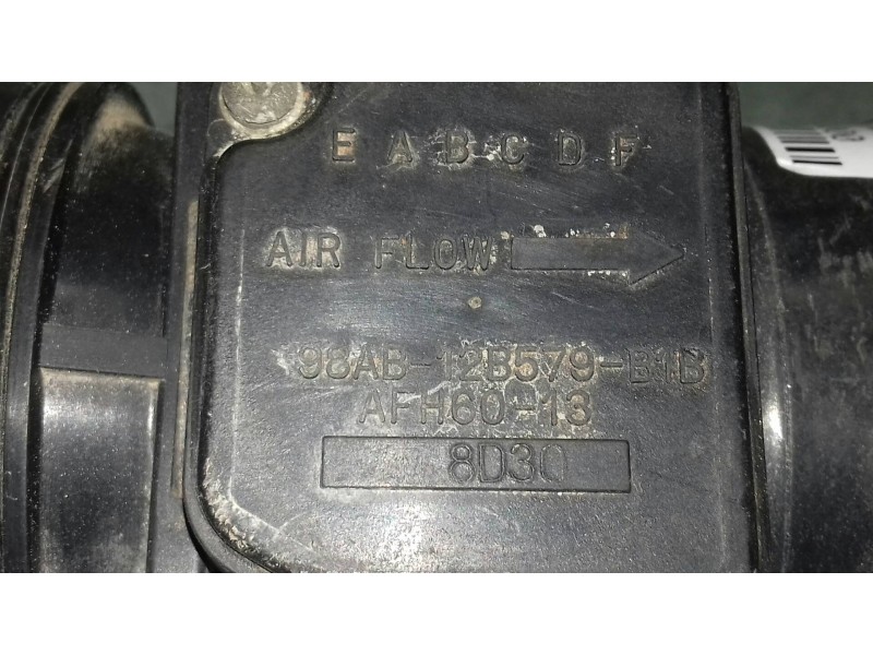 Recambio de caudalimetro para ford mondeo berlina (gd) ambiente referencia OEM IAM 98AB12B579B1B AFH6013 8D30