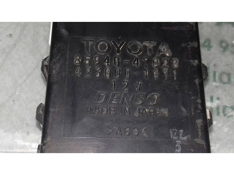 Recambio de modulo electronico para toyota prius (nhw30) plug-in hybrid advance referencia OEM IAM 8594047020 4230001111 DENSO