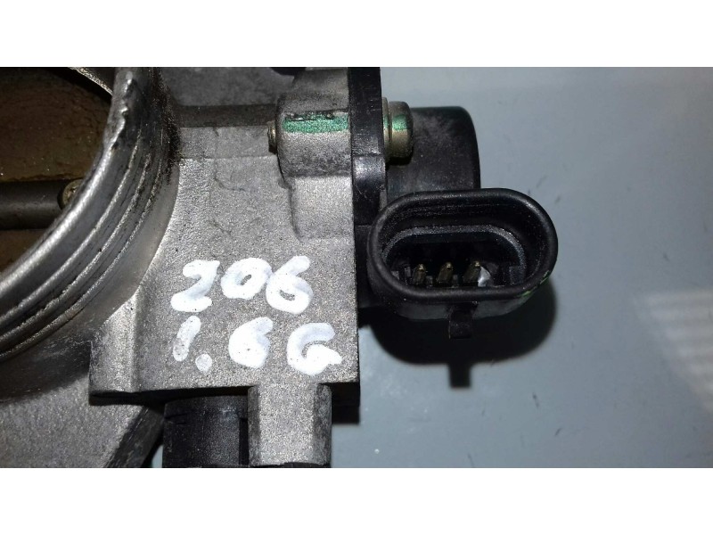 Recambio de caja mariposa para peugeot 206 berlina xs referencia OEM IAM 72776020 PSA630 SOLEX