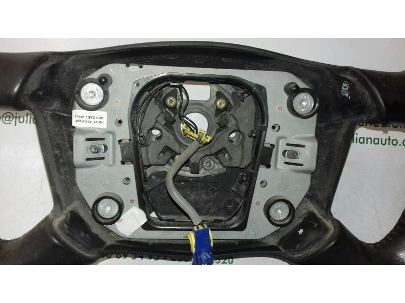 Recambio de volante para audi a6 berlina (4b2) 1.8 t referencia OEM IAM 4B0419091AS 1272000 PIEL