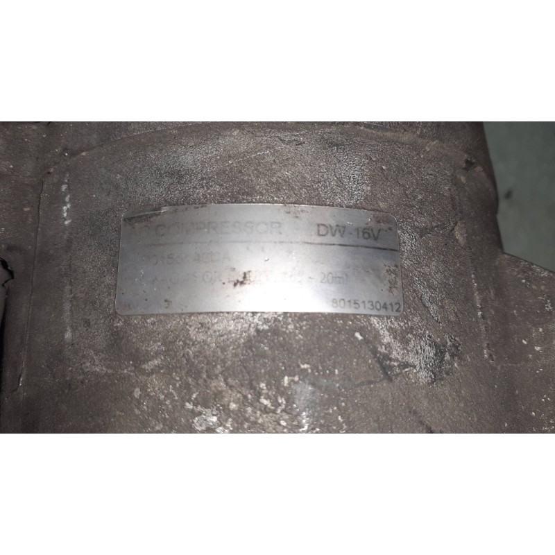 Recambio de compresor aire acondicionado para renault scenic ii confort authentique referencia OEM IAM 8015130412 DW16V 