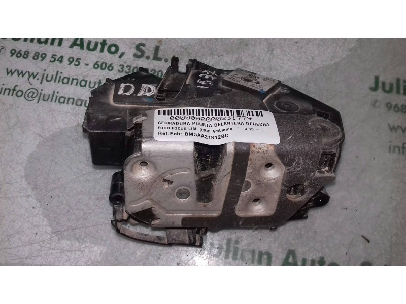 Recambio de cerradura puerta delantera derecha para ford focus lim. (cb8) ambiente referencia OEM IAM BM5AA21812BC  
