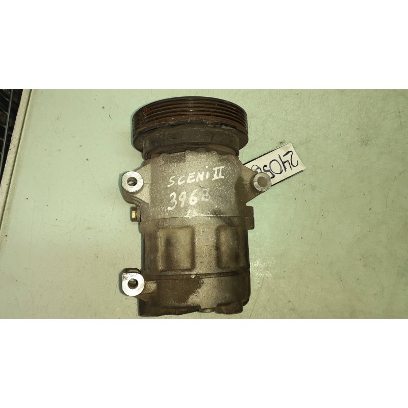 Recambio de compresor aire acondicionado para renault scenic ii confort authentique referencia OEM IAM 8015130412 DW16V 