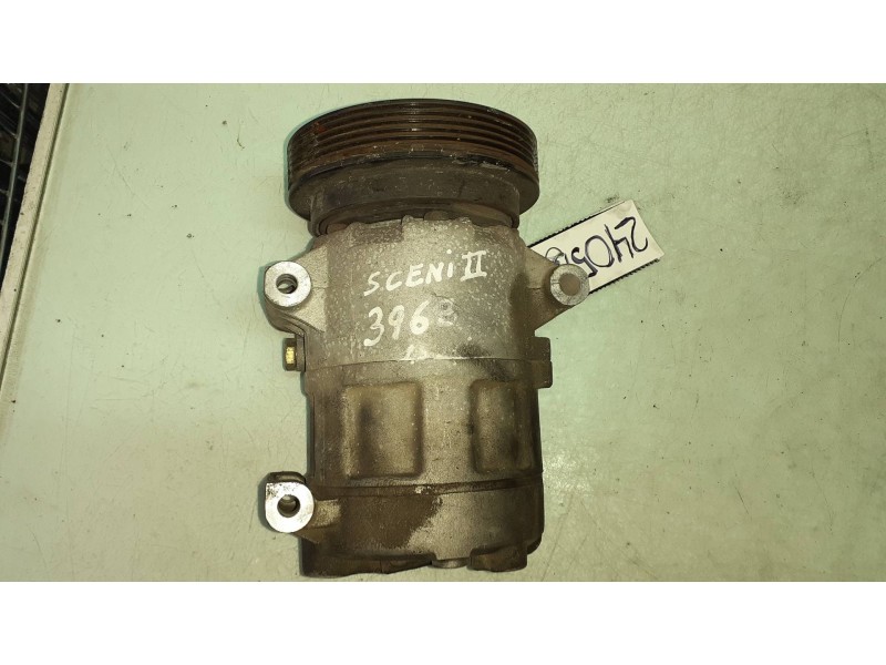 Recambio de compresor aire acondicionado para renault scenic ii confort authentique referencia OEM IAM 8015130412 DW16V 