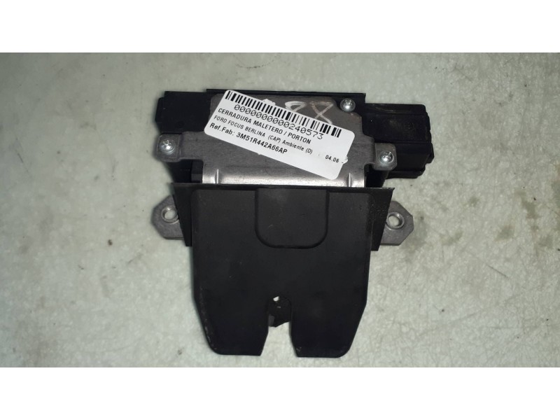 Recambio de cerradura maletero / porton para ford focus berlina (cap) ambiente (d) referencia OEM IAM 3M51R442A66AP  