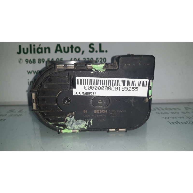 Recambio de caja mariposa para citroen xsara break 1.6 16v chrono referencia OEM IAM 0280750085  BOSCH