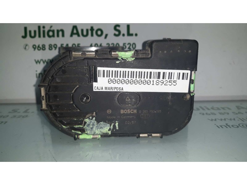 Recambio de caja mariposa para citroen xsara break 1.6 16v chrono referencia OEM IAM 0280750085  BOSCH